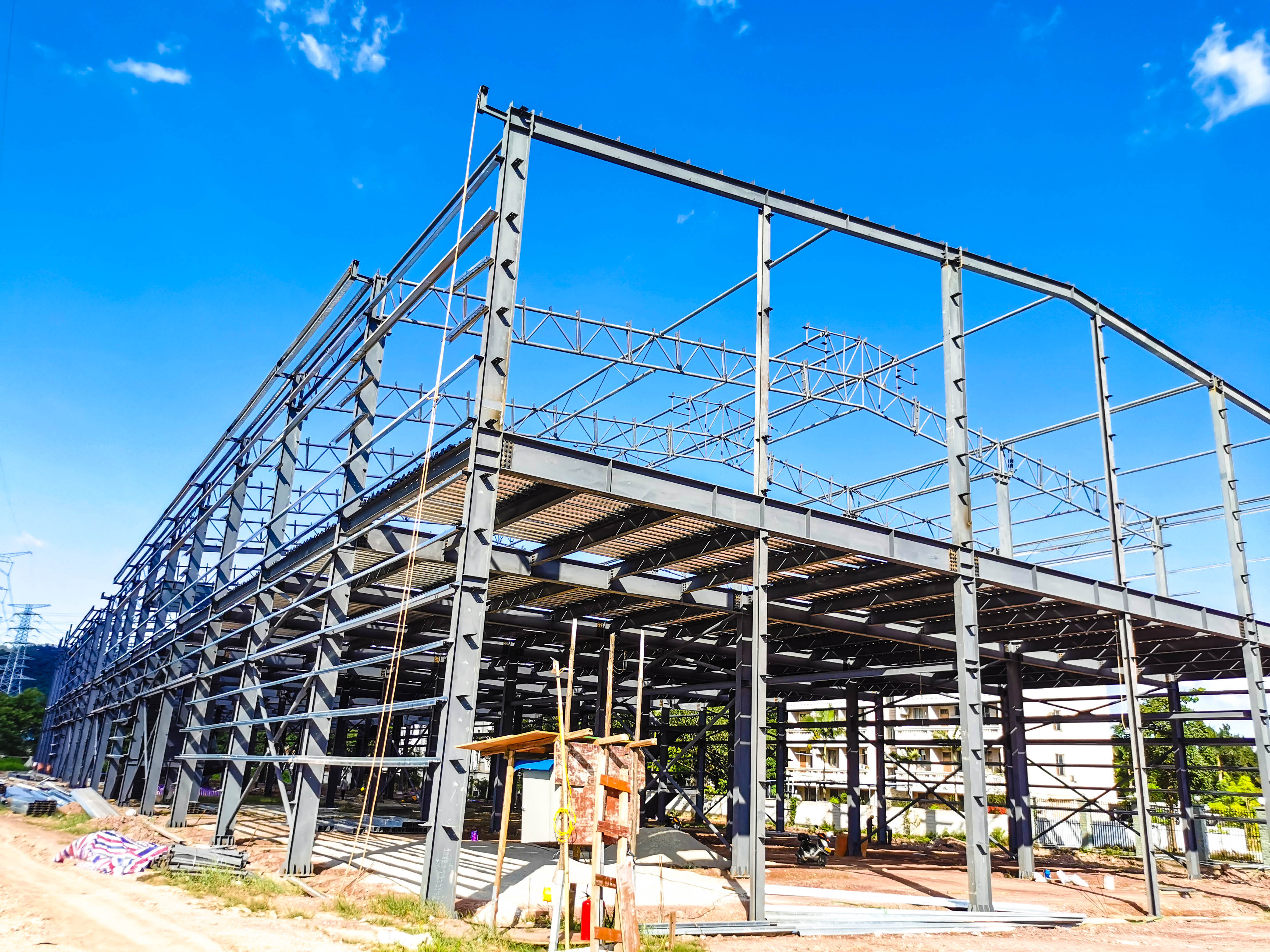 【天譜安工程案例】--鶴山市信匯物業(yè)鋼結(jié)構(gòu)倉(cāng)庫項(xiàng)目